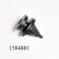 Patent kárpit Renault 8.5x18.7mm 187031 fekete  gömbfejű+ellenrész