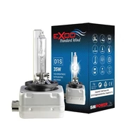 Xenon pótizzó D1S 6000K. Hideg fehér fényű, 35W, 85V, 1 db / doboz