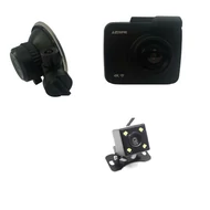 GPS-es menetrögzítő kamera GS63H. 4K felbontás, széles látószögű lencse, hátsó kamera, WIFI, GPS, 