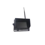 Vezeték nélküli tolatókamera szett PZ607W. 12V/24V,4 csatornás,HD felbontás, wireless kapcsolat, 7" monitor, éjjelátó kamera