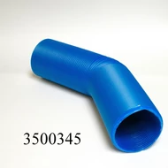 Tuning csőtoldó 76mm kék LG-FJ8024 gégecső