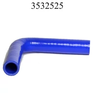 Tuningcső könyök 25mm 90fokos szilikonos SE25-150X150