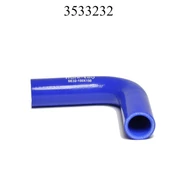 Tuningcső könyök 32mm 90fokos szilikonos SE32-150X150