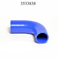 Tuningcső könyök 38mm 90fokos szilikonos