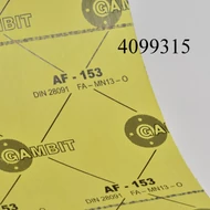 Klingerit 1,5mm IT300 10x10cm