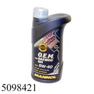 Motorolaj GM-Daewoo 5W-40 1l Mannol 7711 SN/CF A3/B4 505.00 OPEL