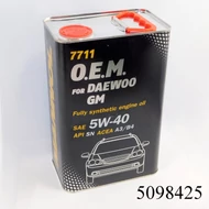 Motorolaj GM-Daewoo 5W-40 4l Mannol 7711 SN/CF A3/B4