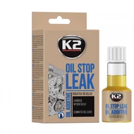 K2 motorolaj szivárgás gátló adalék Oil Stop Leak minden típusú motorhoz 50ml