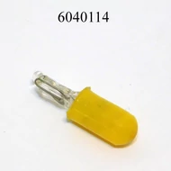 Izzó színes 12V 1.2W rizs citrom T5