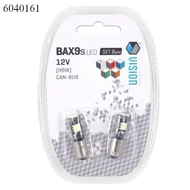 Izzó LED 12V H6W Pár foglalatos BA9S