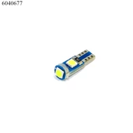 Izzó LED 12V 1.2W 3SMD zöld  db-os RIZS!!! T5 műszerfal lédig