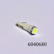 Izzó LED 12V T5 fehér (1.2W) 1SMD db-os RIZS!!!