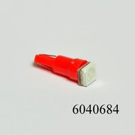 Izzó LED 12V 1.2W 1SMD piros db-os RIZS!!! T5 műszerfal