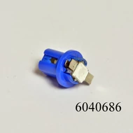 Izzó LED 12V műszerfal foglalattal kék 1SMD db-os B8.5