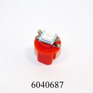 Izzó LED 12V műszerfalvilágításhoz foglalatos piros 1SMD ALT.2-B8.5/1SMD