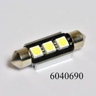 Izzó LED 12V szofita fehér 39mm Canbus