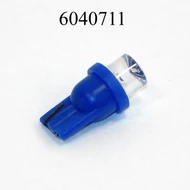 Izzó LED 12V T10 kék lapos PÁR W2.1x9.5d (5W foglalat nélküli izzó helyett)