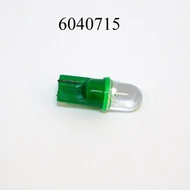 Izzó LED 12V T10 zöld lapos DB-os (5W)