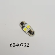 Izzó szofita LED 12V fehér 2SMD japán 29mm Canbus