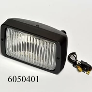 Ködlámpa DB-os  szögletes fehér 158.63 3HP WESEM