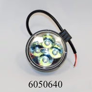 Munkalámpa 4LED 5W kerek 10-30V ML-LW5012R/5W