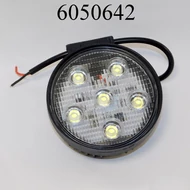 Munkalámpa 6LED 7W kerek 10-30V ML-LW5018B/7W