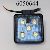 Munkalámpa 5LED 6W kocka 110x110mm  10-30V