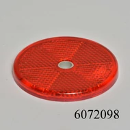 Prizma kerek piros házzal 60mm