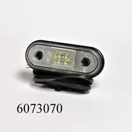 Szélességjelző Led-es fehér FT-020 B+K 12-30V
