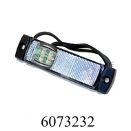 Szélességjelző LED-es fehér FT-18B 12-24V