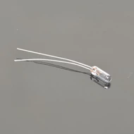 Izzó 12V 60mA 3.5mm üveg forrasztható  857 T1 3.5mmx7.5mm