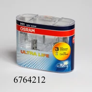 Izzó 12V H1  55W Ultra Life 2db-s  64150ULT OSRAM