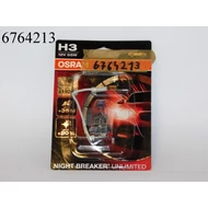Izzó 12V H3  55W+110%  1db-s  64151NBU NIGHT BREAKER UNLIMITED OSRAM U.10700871