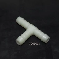 Csőtoldó T-alakú műanyag Ø12mm-s