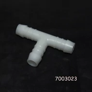 Csőtoldó T-alakú műanyag Ø13mm-s