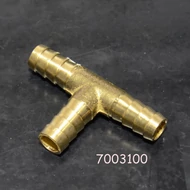 Csőtoldó T-alakú fém Ø10mm