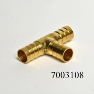 Csőtoldó T-alakú fém Ø12mm-es