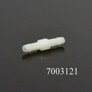 Csőtoldó egyenes műanyag Ø3mm-es