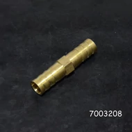 Csőtoldó egyenes fém Ø8mm-s