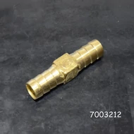 Csőtoldó egyenes fém Ø12mm-es