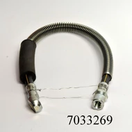 Fékcső gumi Niva első alsó rövid 465mm