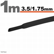 Zsugorcső 4->2mm fekete 1m-s