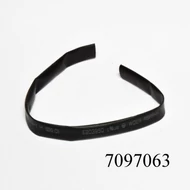 Zsugorcső 6->3mm fekete 1m-s