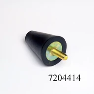 Gumibak kúpos tehermentesítő 40x50mm M8 csavar M-0657