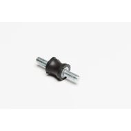 Gumibak 10x10mm 2csavar M4 karcsúsított GBAK3