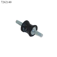 Gumibak 20/15-19mm 2csavar M6 karcsúsított TP-1 20/15-19 M6x18