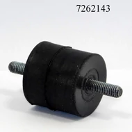 Gumibak 40x40mm 2csavar M8