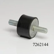 Gumibak 30x20mm 2csavar M8 MB hűtőtartó