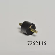 Gumibak 25x18mm 2csavar M6 MB hűtőtartó