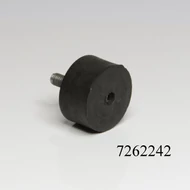 Gumibak 40x25mm 1csavar+1anya M8x23mm  IFA hűtőtartó